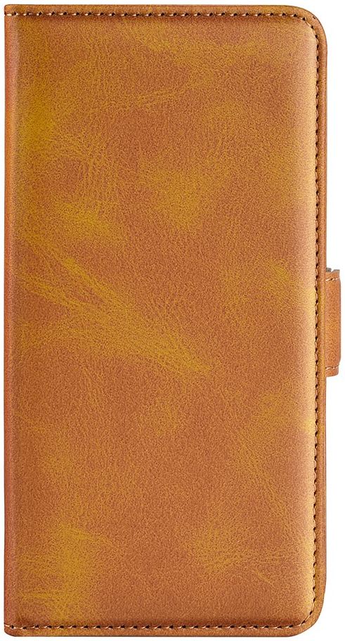 Oppo Reno 8 Lite Hoesje Portemonnee Book Case Kunstleer Bruin afbeelding 3