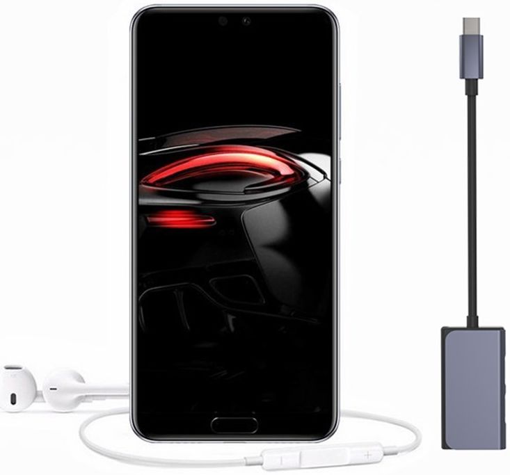 3-in-1 USB-C naar Dubbele USB-C PD 3.0 / 3.5mm Jack Audio Adapter afbeelding 10