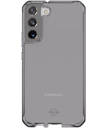 ITSKINS Spectrum Clear Samsung Galaxy S22 Hoesje Zwart Hoesjes