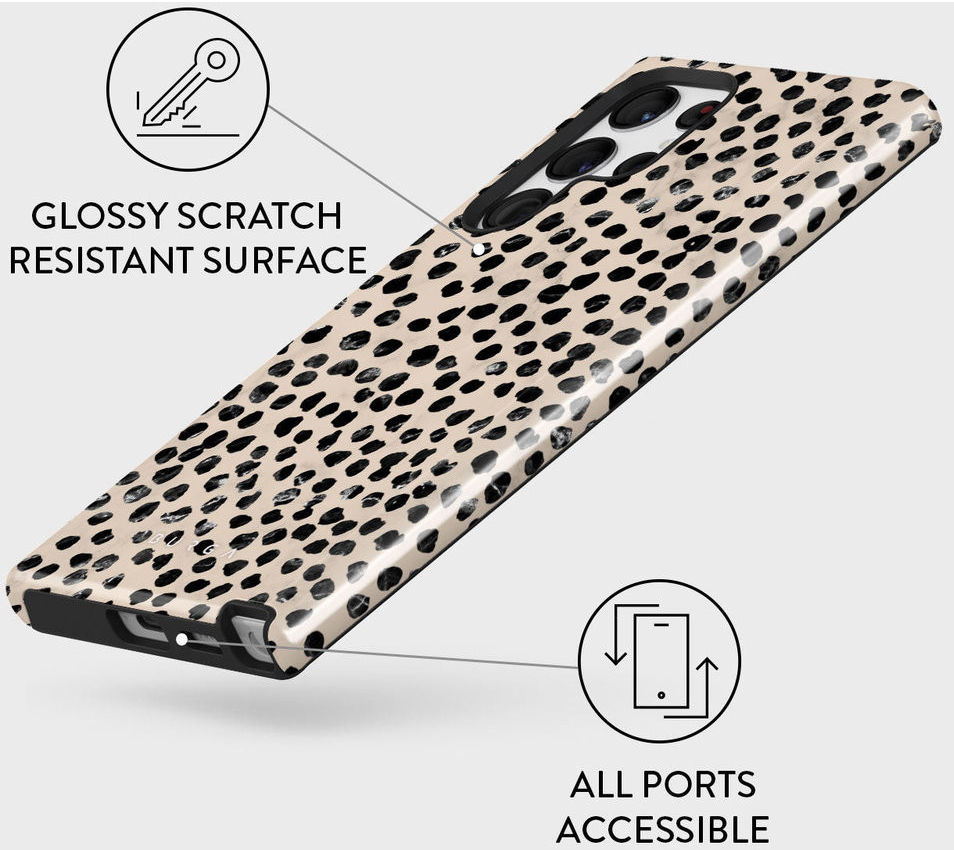 Burga Tough Case Samsung Galaxy S22 Ultra Hoesje Almond Latte afbeelding 9