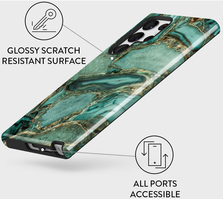 Burga Tough Case Samsung Galaxy S22 Ultra Hoesje Ubud Jungle afbeelding 8