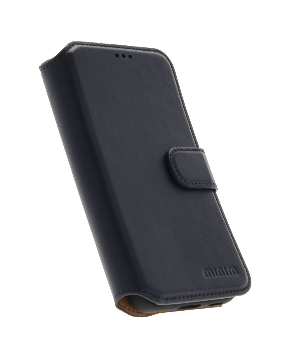 Minim 2-in-1 Samsung Galaxy S22 Hoesje Book Case en Back Cover Blauw afbeelding 3