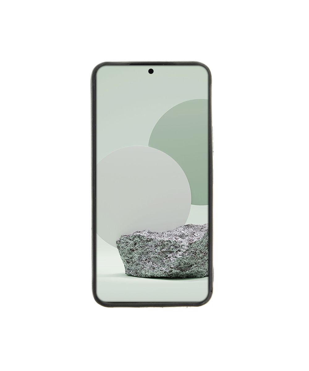 Minim Samsung Galaxy A53 Hoesje Back Cover Leer Zwart afbeelding 3