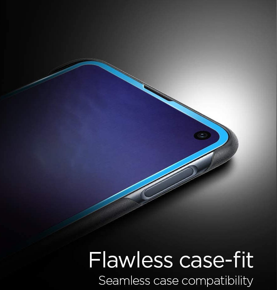 Impact Samsung Galaxy A73 Tempered Glass Case Friendly Screenprotector afbeelding 3