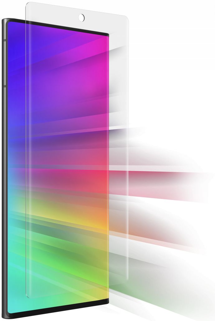 InvisibleShield Samsung S22 Ultra Screen Protector Blue Light Filter afbeelding 2