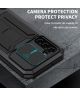 R-Just Sliding Camera Samsung Galaxy S22 Hoesje Waterdicht Zwart