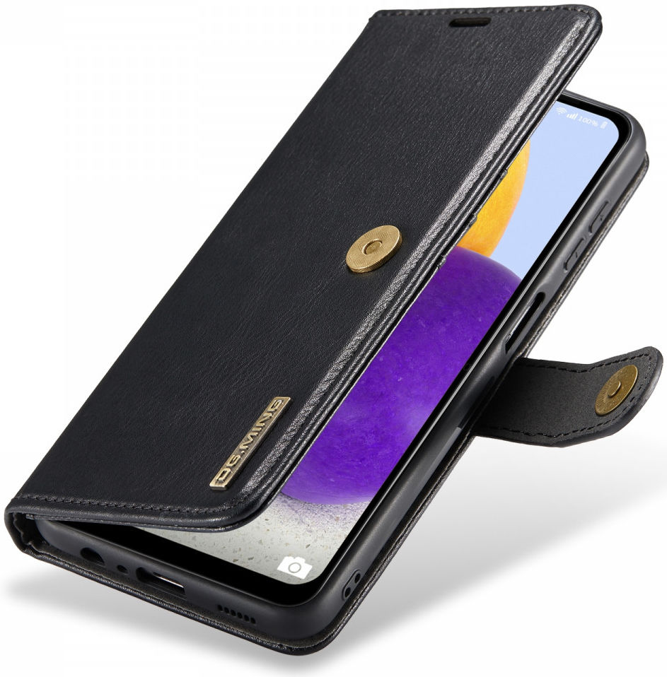 Samsung Galaxy A13 4G Hoesje 2-in-1 Book Case en Back Cover Zwart afbeelding 6