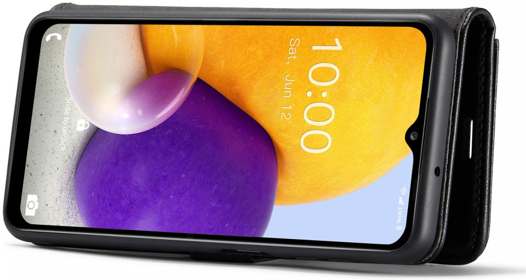 Samsung Galaxy A13 4G Hoesje 2-in-1 Book Case en Back Cover Zwart afbeelding 7