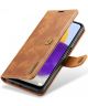 Samsung Galaxy A13 4G Hoesje 2-in-1 Book Case en Back Cover Bruin
