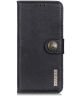 KHAZNEH Samsung Galaxy A13 4G Hoesje Portemonnee Book Case Zwart