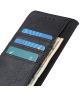 KHAZNEH Samsung Galaxy A13 4G Hoesje Portemonnee Book Case Zwart