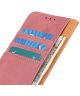 KHAZNEH Samsung Galaxy A13 4G Hoesje Portemonnee Book Case Roze