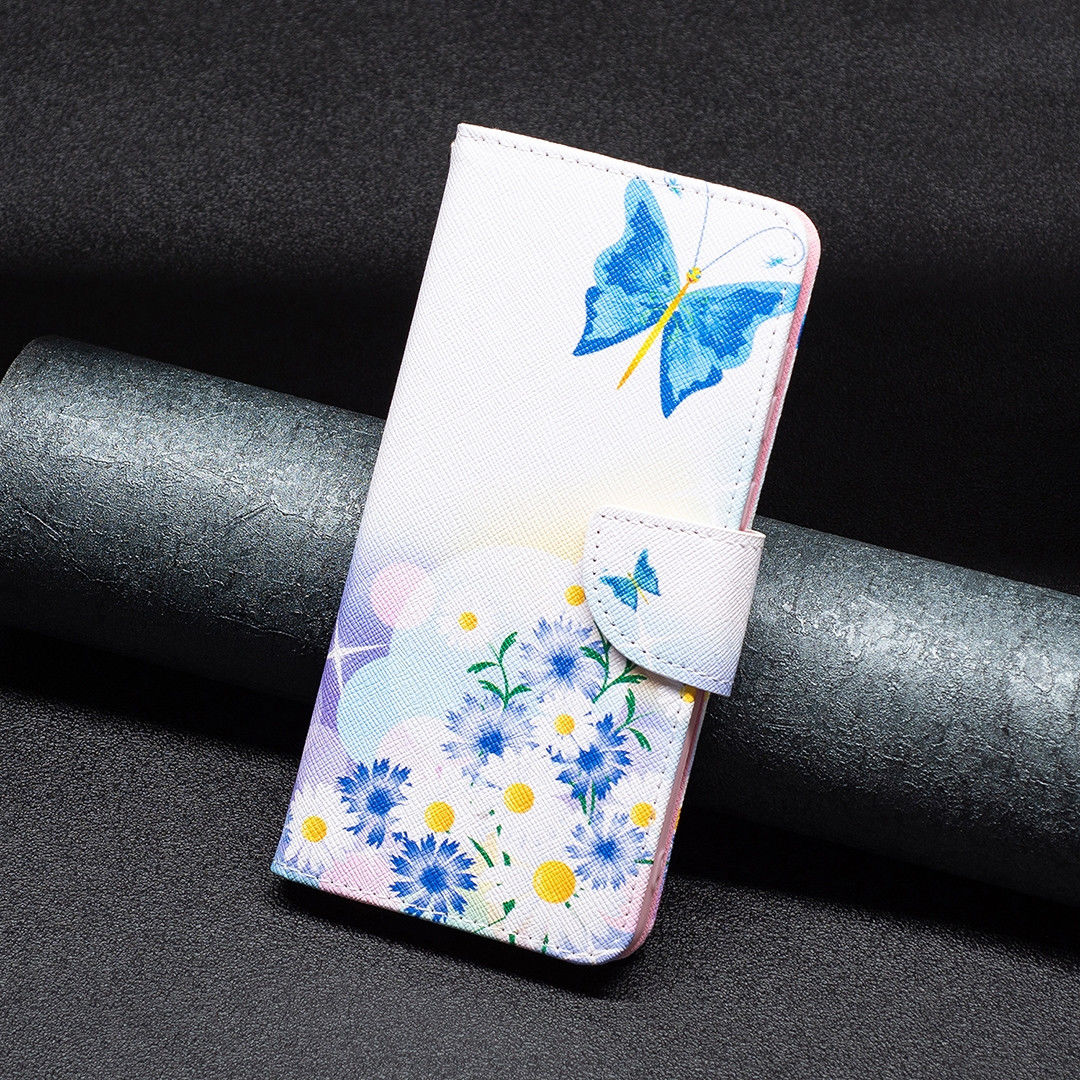 Samsung Galaxy A13 4G Hoesje Portemonnee Book Case Vlinder Print afbeelding 6
