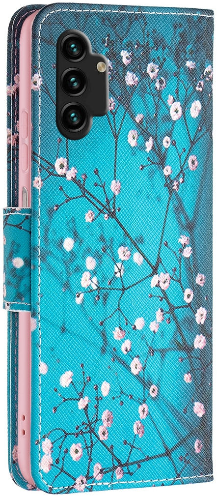 Samsung Galaxy A13 4G Hoesje Portemonnee Book Case Blossom Print afbeelding 1