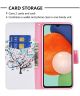 Samsung Galaxy A13 4G Hoesje Portemonnee Book Case Tree Print