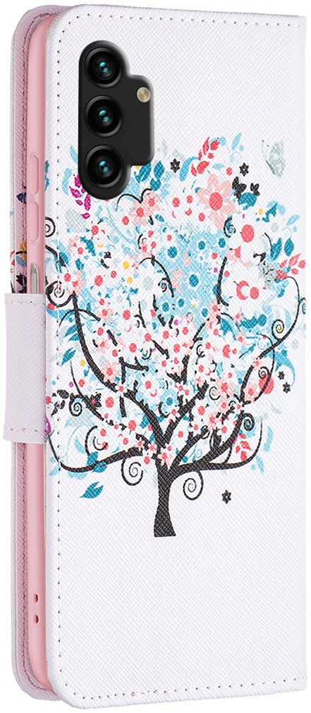 Samsung Galaxy A13 4G Hoesje Portemonnee Book Case Tree Print afbeelding 2