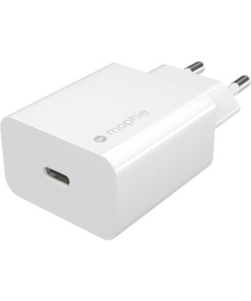 Mophie 20W USB-C Power Delivery / Quick Charge Wall Adapter Wit Opladers