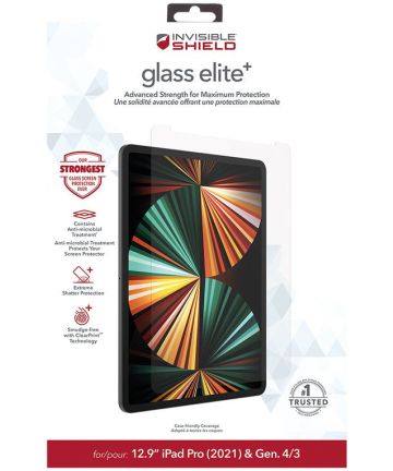 InvisibleShield Glass Elite+ iPad Pro 12.9 (2021) Screen Protector Screen Protectors
