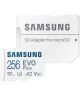 Samsung EVO Plus MicroSDXC Geheugenkaart (2021) met Adapter 256GB Wit