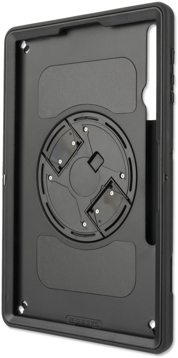 4smarts Rugged GRIP Samsung Galaxy Tab S8+ / S7+ / S7 FE Hoes Zwart afbeelding 12