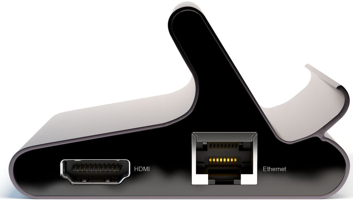 4smarts 7-in-1 Hub met Universele Tablet en Telefoonstandaard Grijs afbeelding 10