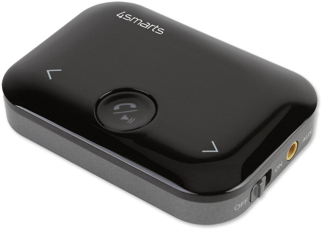4Smarts Bluetooth Audio Adapter B10 Transmitter / Receiver 3.5mm Aux afbeelding 1