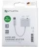 4smarts Apple Lighting Splitter naar Apple Lightning en 3.5mm Jack Aux