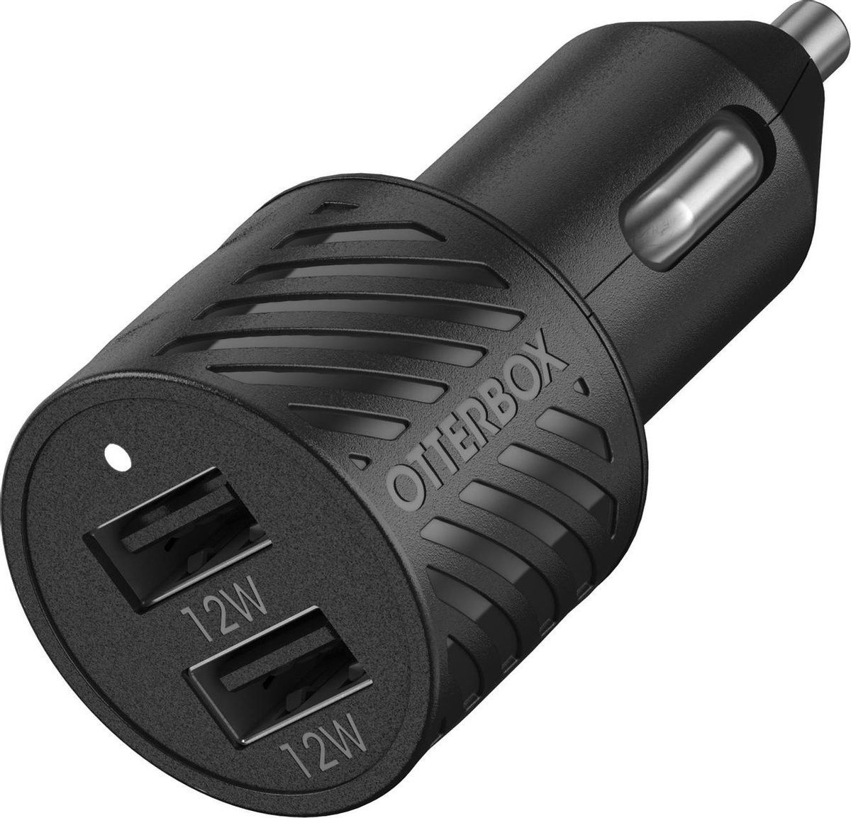 OtterBox 24W Autolader Fast Charge + USB-A naar USB-C Kabel 1M Zwart afbeelding 2