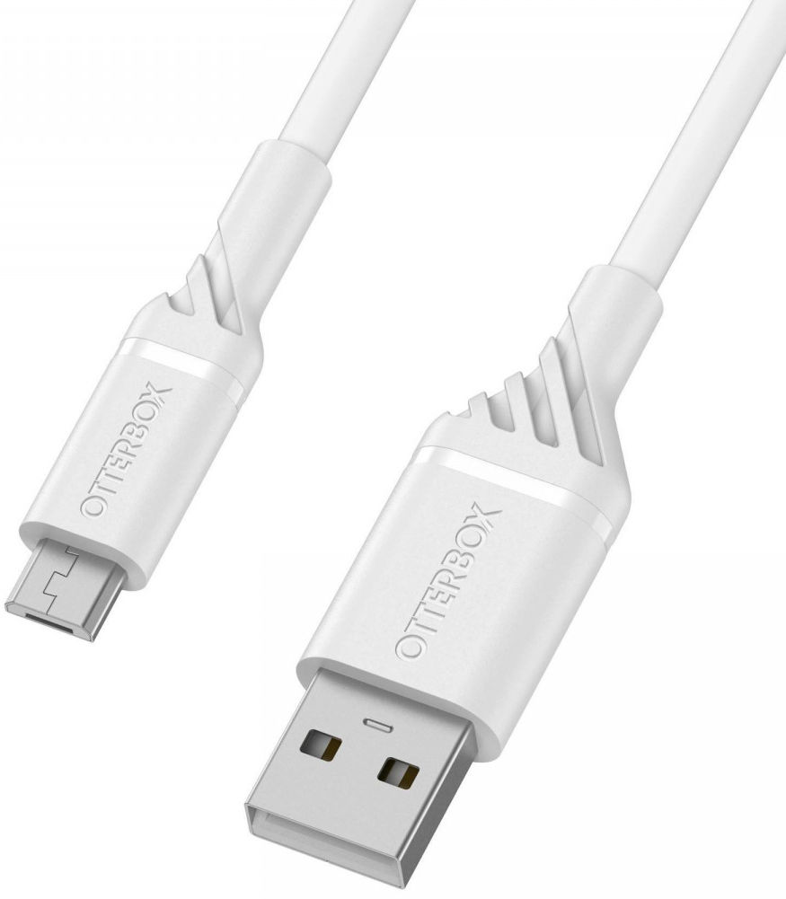 Otterbox 3A USB-A naar Micro USB Kabel 1 Meter Wit afbeelding 1