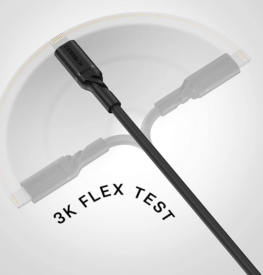 Otterbox 3A USB-A naar Micro USB Kabel 1 Meter Wit afbeelding 4
