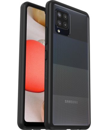 OtterBox React Samsung Galaxy A42 Hoesje Back Cover Transparant Zwart Hoesjes