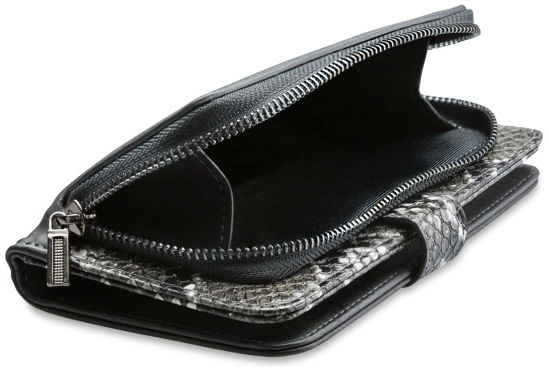 Mobilize Gelly Wallet Zipper Samsung Galaxy A53 Hoesje Black Snake afbeelding 5
