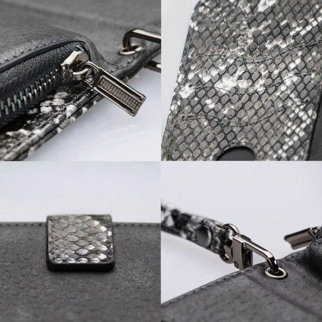 Mobilize Gelly Wallet Zipper Samsung Galaxy A53 Hoesje Black Snake afbeelding 7