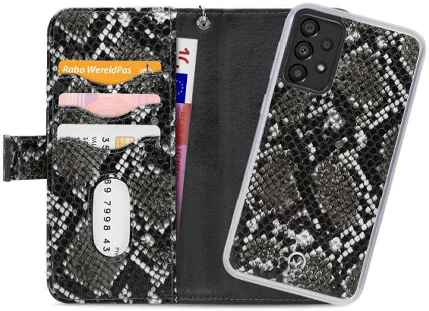 Mobilize Gelly Wallet Zipper Samsung Galaxy A33 Hoesje Black Snake afbeelding 1
