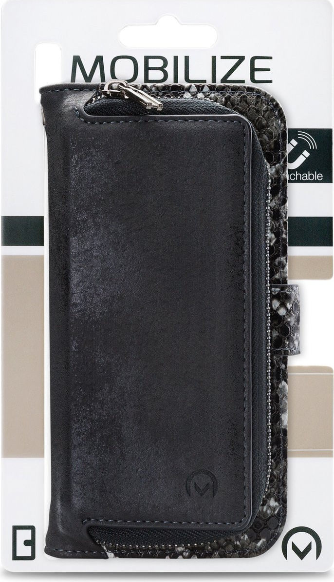 Mobilize Gelly Wallet Zipper Samsung Galaxy A33 Hoesje Black Snake afbeelding 8