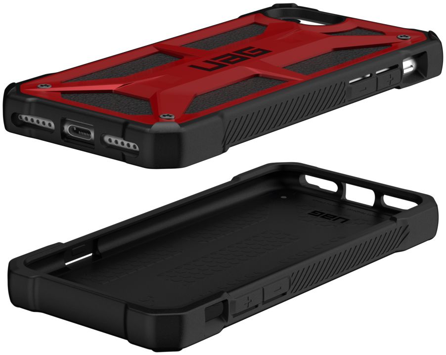 Urban Armor Gear Monarch iPhone SE (2020/2022)/7/8 Hoesje Crimson afbeelding 4