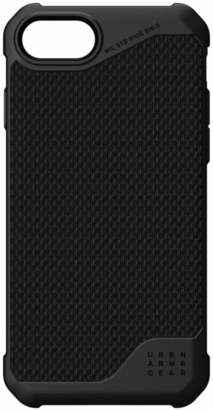 Urban Armor Gear Metropolis LT iPhone SE (2020/2022)/8/7 Hoesje Zwart afbeelding 4