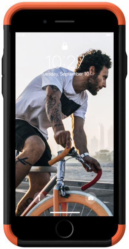 Urban Armor Gear Civilian iPhone SE (2020/2022) / 8 / 7 Hoesje Zwart afbeelding 5