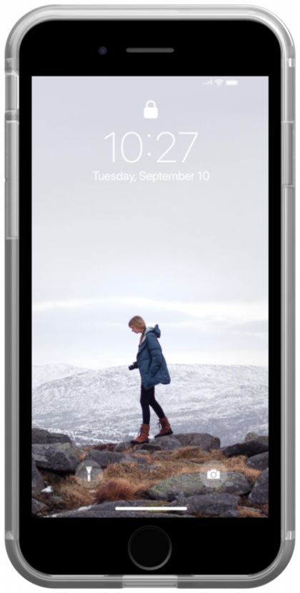 Urban Armor Gear [U] Alton iPhone SE (2020/2022) / 8 / 7 Hoesje Ice afbeelding 3