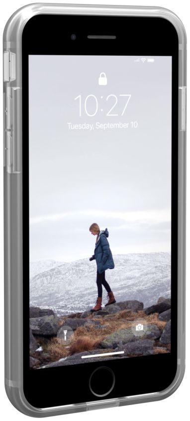 Urban Armor Gear [U] Alton iPhone SE (2020/2022) / 8 / 7 Hoesje Ice afbeelding 9