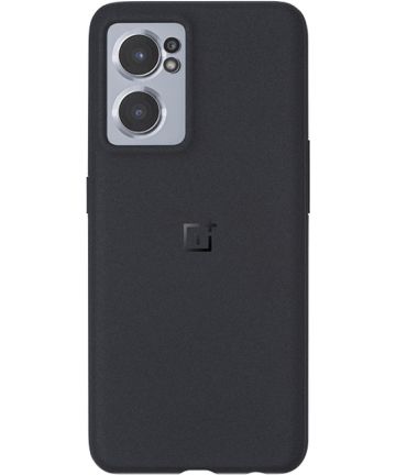 Origineel OnePlus Nord CE 2 Hoesje Sandstone Back Cover Zwart Hoesjes