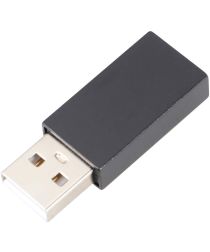 Universele Datablocker USB naar USB Gegevensblokker Zwart
