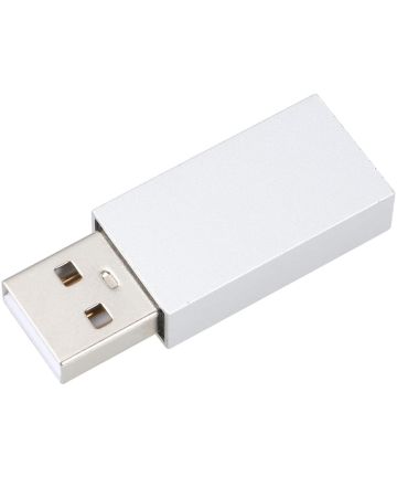 Universele Datablocker USB naar USB Gegevensblokker Wit Kabels