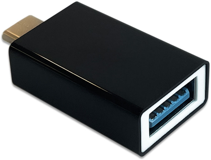 Universele USB-C naar USB-A Adapter Zwart afbeelding 2