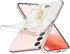 HappyCase Samsung Galaxy S22 Hoesje Flexibel TPU Wit Marmer Print afbeelding 4