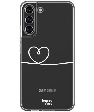 HappyCase Samsung Galaxy S22 Hoesje Flexibel TPU Hartje Print Hoesjes