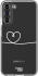 HappyCase Samsung Galaxy S22 Hoesje Flexibel TPU Hartje Print afbeelding 1