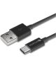 4Smarts 12W USB Oplader 2.4A met USB naar USB-C Kabel 2 Meter Zwart