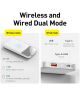Baseus Powerbank 10.000 mAh 20W Geschikt voor Apple MagSafe Wit
