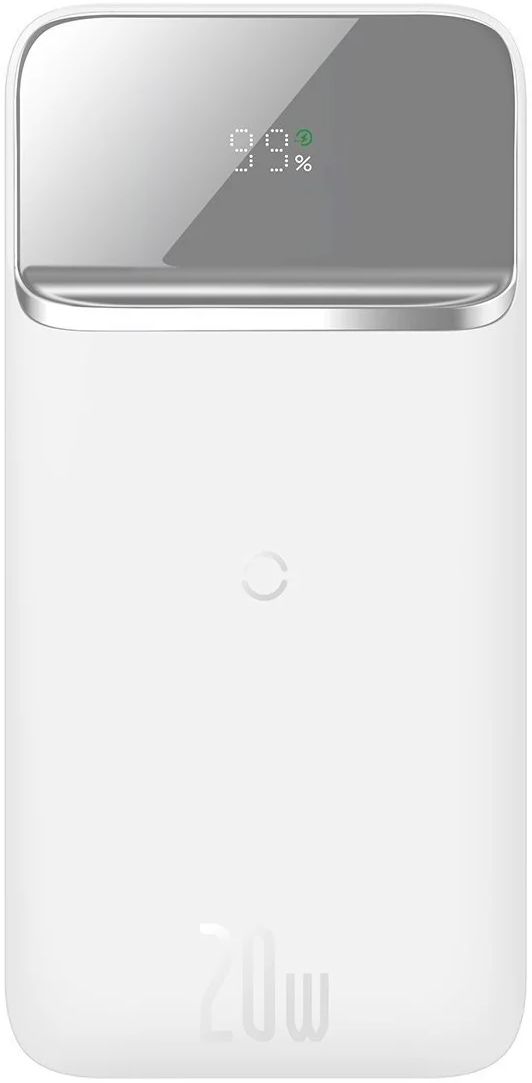 Baseus Powerbank 10.000 mAh 20W Geschikt voor Apple MagSafe Wit afbeelding 1